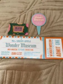ミセス Wonder Museum OSAKA チケット 入場者特典ステッカー