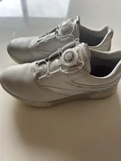 ecco ゴルフシューズ ホワイト ダイヤル式