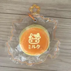 ミルク 牛デザイン スクイーズ キーホルダー