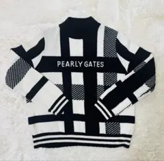 PEARLY GATES パーリーゲイツ レディース ゴルフ チェック柄セーター