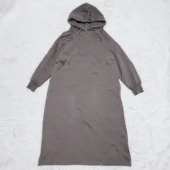 ★ notch. by KR 2024AWノッチ 裏起毛フーディワンピース M