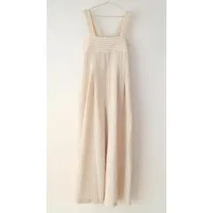 美品⁑クラネ ケミカルレース サロペットパンツ ワイドオールインワン 