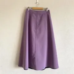 テチチ　紫 ネイビー フレアスカート　リバーシブルのサムネイル