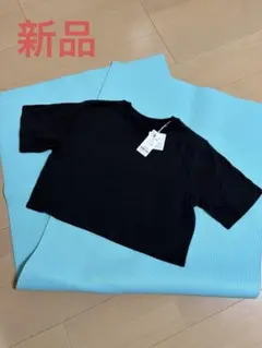 新品！　タグ付き　黒 クロップドTシャツ アーバンリサーチのサムネイル
