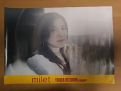 milet The Story of Us タワレコ ポスター milet】 New Single『The Story of Us』 3Fにて販売中🩵 特典のコラボ