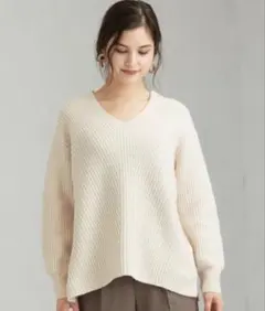 green label relaxing ハミルトンウールセーター