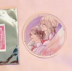 椿　アクリル コースター　moment モーメント アメイロ　グラッテ