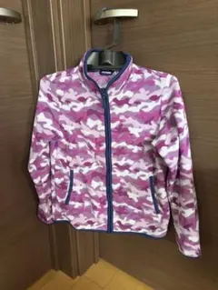 UNIQLO 迷彩柄フリースジャケット 150cm