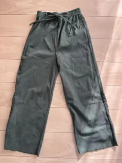 コーデュロイ　ワイドパンツ　サイズS
