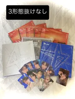 TXT 【3形態・5形態】TOGETHER 特典トレカ9枚＋ソロ封入トレカ1枚