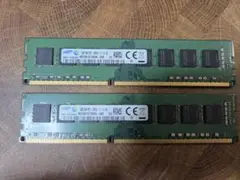 Samsung DDR3 8GB メモリ 1600MHz 240ピン