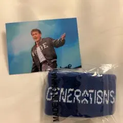 GENERATIONS中務裕太リストバンド　トレカ