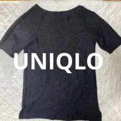 UNIQLO ユニクロ　チュニック　ニット　ラメ入り　ボートネック　Lサイズ