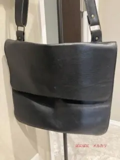 希少デザイン！michiamo ショルダーバッグ キップレザー 斜め掛け 
