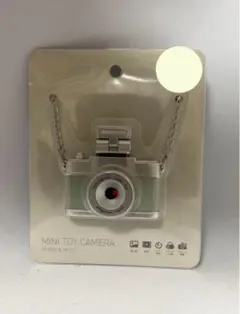 【新品未開封】スリーコインズ　ミニトイカメラ グリーン