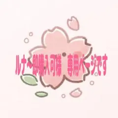 ルナ〜即購入可、匿名発送、プロフ必読様専用ページです