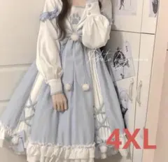 ワンピースレディース 春秋 大きいサイズ ロリータ風 ティアード LWHA015 ワンピースレディース 春秋 大きいサイズ ロリータ風 ティアード