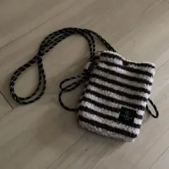 D.KELLY ボア素材 サコッシュ ショルダーバッグのサムネイル