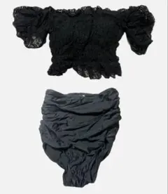 オフショルダー ビキニ 水着 Mサイズ