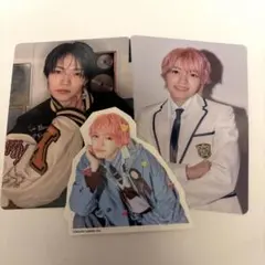 西畑大吾 HARD WORKファミクラストア限定盤 トレカ シール＆通常版トレカ