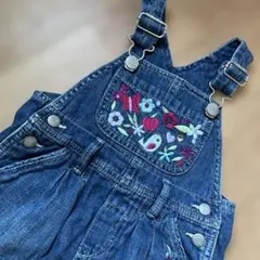 GAPデニムショートオーバーオール