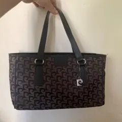 美品　Pierre Cardin ピエールカルダン ハンドバッグ ナイロン