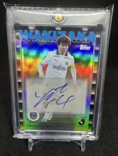 Topps J.League 2025 와키자카 타이토 사인 10 시리 가와사키 프론타