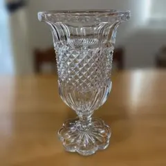 カットガラス　フラワーベース　花瓶　高さ25cmのサムネイル