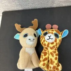 Ty Beanie Boos キリン シカ ぬいぐるみ 2点セット