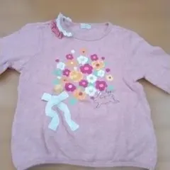 a poche biscuit トレーナー 120サイズ ピンク