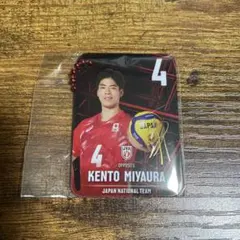 バレーボール男子日本代表 メタルチャーム ガチャガチャ　宮浦健人