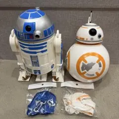 スターウォーズ R2-D2 BB-8 ポップコーンケース・フィギュアセット