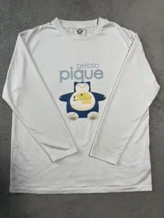 gelato pique ポケモンスリープ ロングTシャツ カビゴン ピカチュウ