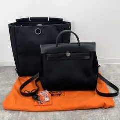 HERMES エルメス エールバッグ・アド PM リュック ブラック×ブラックのサムネイル