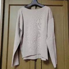 ✨新品✨オペーク．クリップ　ラメ入りボートネック長袖ニット