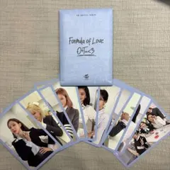 TWICE formula of love トレカセット
