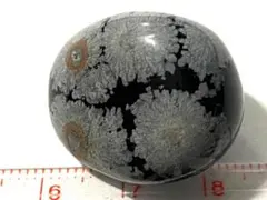 雪花黒曜石・スノーフレーク オブシディアン・5-8・14g（鉱物標本