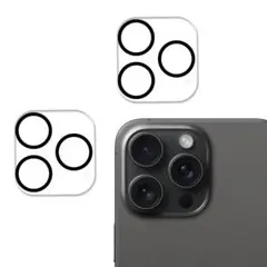 iPhone15 Pro/Pro Max 用 (2枚)カメラフィルム