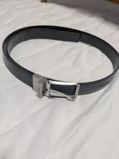 Calvin Klein　ベルト　ブラックレザー　カルバンクライン 9409のサムネイル
