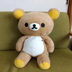 匿名配送■リラックマ　くったりぬいぐるみ　平成レトロ　廃盤品のサムネイル