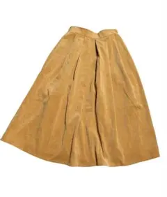 コーディロイ スカート Mサイズ イエロー からし