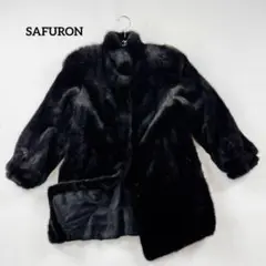 美品　SAFURON　ミンクファーコート　ロング　毛皮　ダークブラウン 2025年最新】Yahoo!オークション -サフロン(ファッション)の中古