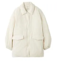 【最終セール】Mila Owen ステンカラーテントシルエット　ダウンジャケット