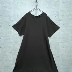 u58 w closet コットンワンピース フレア 半袖 シンプル カジュアル