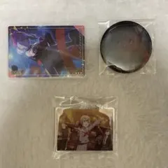 プロセカ 小豆沢こはね 缶バッジ アクリルキーホルダー ウエハース