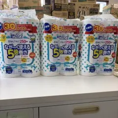 펭귄 슈퍼 롱 5X 롤 화장지 6 롤 3 백