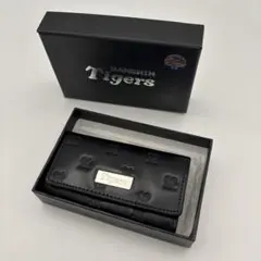 未使用】阪神タイガース 長財布 ダークブラウン 公式グッズ エンボス