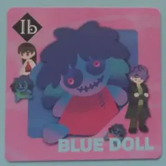 ゲーマー焼き コースター　Ib 人形