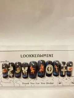 アートデザイン 冬ネイル　ネイルチップ 10個セット