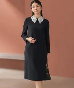 29,700円 ローズティアラフラワー襟ブラウス 希少ブラック42 - メルカリ